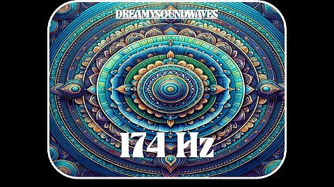 174 Hz PURE TONE ⚡ SOLFEGGIO FREQUENCY ⚡ 3_33 ⚡