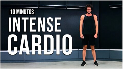 10 Min de CARDIO INTENSO | Sem Fala | Em Casa | Sem Equipamento