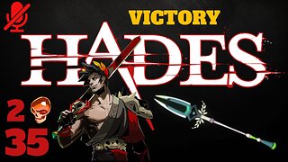 Hades - Run 35 (Victory) - 2 Heat - Stygius Stygian Blade