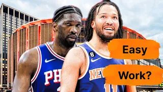 The KNICKS will BEAT the 76ERS!