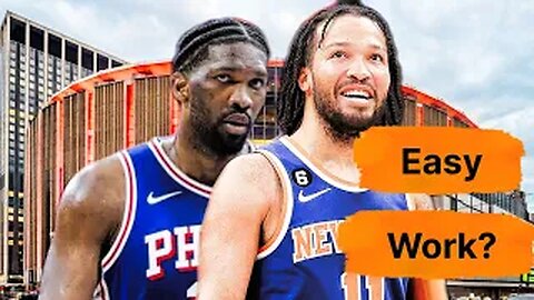The KNICKS will BEAT the 76ERS!