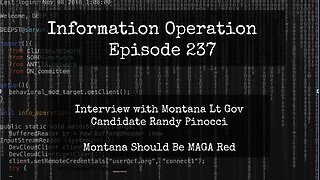 IO Episode 237 - Montana Lt Gov Candidate Randy Pinocci 4/30/24