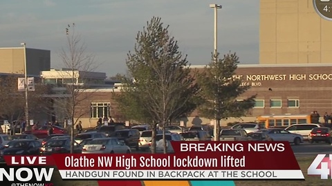 Lockdown lifted at Olathe NW High School