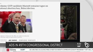 Political ads in 49th Congressional District