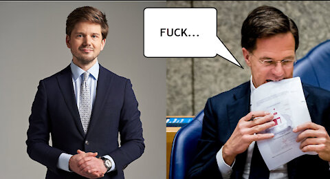 Gideon Van Meijeren grills Dutch PM in parliament and throws COVID truth bombs