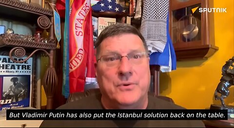 ►🇷🇺🇺🇦🚨❗️⚡️ Ritter: "Putin allowed for an 'Istanbul Solution (modified)' Back on the Table"