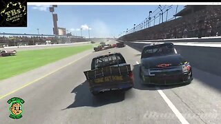 (chase View) Biggest Wreck in Legacy Trucks start I've ever seen .#iracing