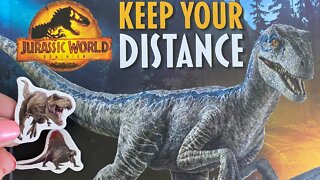 JURASSIC WORLD DOMINION TOY FIGURINES READ ALOUD STORYTIME