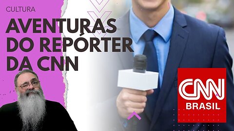 REPORTER da CNN foge do TRABALHO para CASO em APP de PAQUERA HOMOSSEXUAL e acaba CAINDO do 3o ANDAR