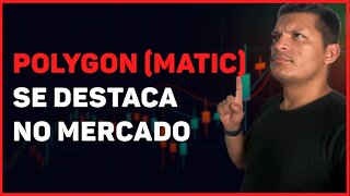 POLYGON (MATIC) SE DESTACA NO MERCADO; ENTENDA O QUE FAZER NESSE MOMENTO DE ALTA