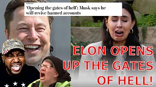 Taylor Lorenz MELTS DOWN Over Elon Musk UNBANNING Almost All Accounts & NUKING ANTIFA On Twitter!