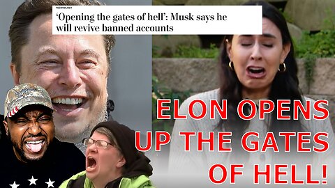 Taylor Lorenz MELTS DOWN Over Elon Musk UNBANNING Almost All Accounts & NUKING ANTIFA On Twitter!