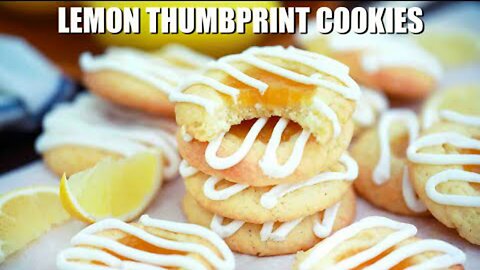 Lemon Thumbprint Cookies Recipe - Sweet and Savory Meals