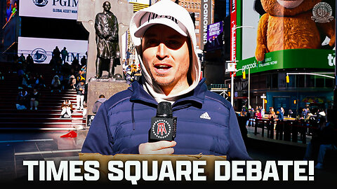 Rico Hits Times Square for some REAL Journalism! | Healthy Debate