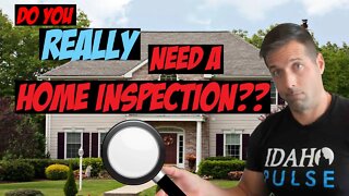 Do you REALLY need a professional home inspection before you buy your next home? We go over it!