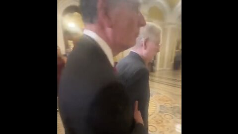 Mitch McConnell Escorted from the Podium After Apparent Medical Episode