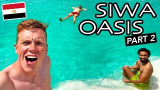 Adventures in SIWA OASIS, EGYPT (Part 2) - Salt Ponds & Desert Safari واحة سيوة Travel Vlog