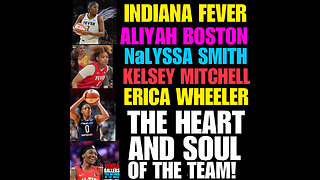 WNBAB #62 Heart and Soul of the Indiana Fever… Boston, Mitchell, Smith & Wheeler…