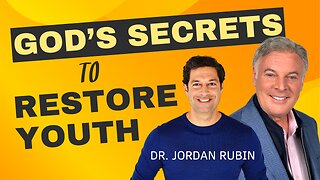 Dr. Jordan Rubin Shares God's Secrets to Reverse Aging and Restore Youth | Lance Wallnau