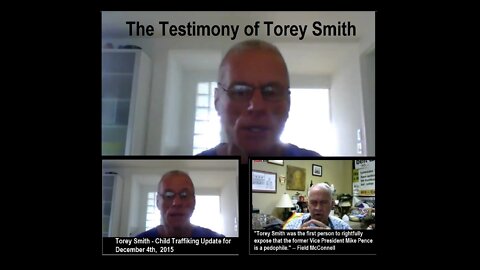 Torey Smith - first person to Expose Mike Pence's Pedophilia, May he R.I.P. -- Field McConnell