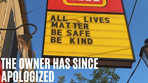 Toronto Home Hardware Takes Down 'All Lives Matter Sign' After Backlash