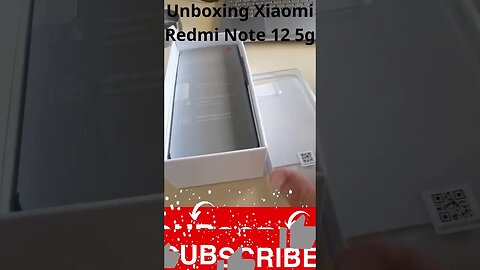 Unboxing Xiaomi Redmi Note 12 5g #unboxing