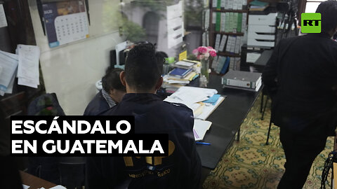 La Fiscalía de Guatemala allana la sede del Tribunal Supremo Electoral