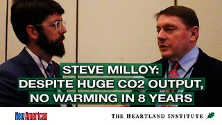 Despite Huge CO2 Output, No Warming in 8 Years: Steve Milloy of Junk Science