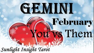 GEMINI ❤️‍🔥Soulmate Twin Flame!❤️‍🔥 They Feel It To The Depths of Their Soul. February You vs Them