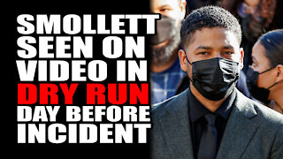 Smollett Seen on Video in 'Dry Run' Day Before Incident
