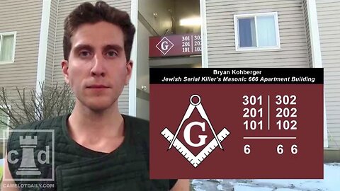 Jewish Serial Killer's Ritual Sacrifice of Four Idaho Students & Masonic 666 Apartment Building