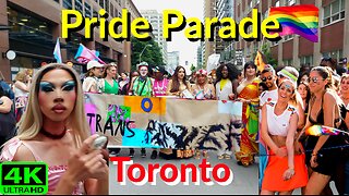 【4K】Pride Parade 🌈 Toronto Canada 🇨🇦