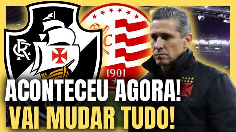 SAIU AGORA! VAI TER MUITAS MUDANÇAS! NOTÍCIAS DO VASCO AGORA