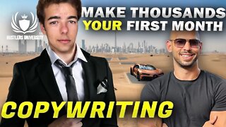 Hustlers University 2.0 Copywriting| HOW TO MAKE THOUSANDS YOUR FIRST MONTH