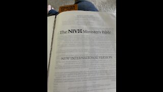 The NIV bible reading: Judges 6:1-40 and Hebrews 13:1-25