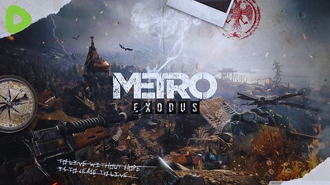 🔴Surviving the Wasteland: Metro Exodus Adventure Live! Pt. 5 THE END.