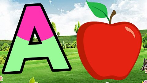 a for apple | Phonics Song With Two Words | Abc alphabet Song For toddlers | Phonics song 2
