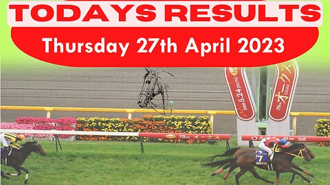 Thursday 27th April 2023 Free Horse Race Result #winner #eachwaybets