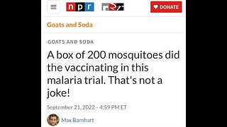 Thomas Renz on Bill Gates, Oxitec, and the malaria infected mosquitoes released in Florida…