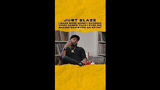 #justblaze I make more 💰 scoring 🎮 than I did making beats for an artist. 🎥 @ideageneration