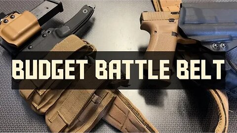 Budget Battle Belt - Amazon Prime Day