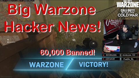 Big Warzone Hacker News! | Call of Duty: Black Ops Cold War/Modern Warfare Warzone #shorts