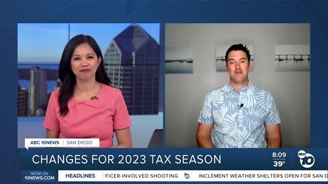 Changes for 2023 tax season