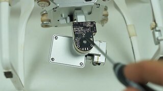 How To Fix A Crooked DJI Phantom Vision 2 Plus Gimbal Camera