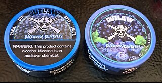 Outlaw Nicotine Free Review & Doctoring Up Part 7 (Backwoods Blueberry)