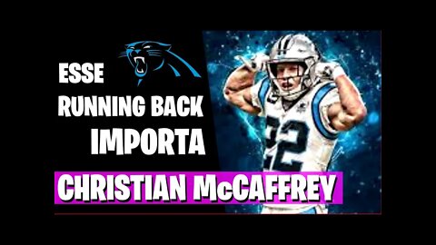 RUNNING BACKS NÃO IMPORTAM? CHRISTIAN McCAFFREY NÃO CONCORDA - MELHORES MOMENTOS DA NFL