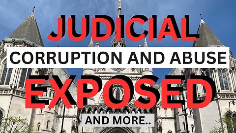 Corruption and Abuse by UK Judges, Police, DVLA and many more...