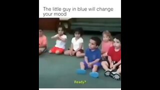 The little guy in blue will change your mood