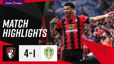 HUGE four-goal win all but secures survival _ AFC Bournemouth 4-1 Leeds United