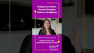 Choose to Let Go of Control | Financial Freedom